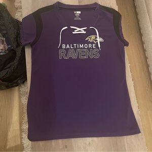 Ravens lace up jersey size L